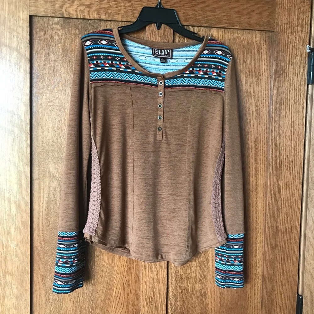 Cowgirl Up Long Sleeve Top